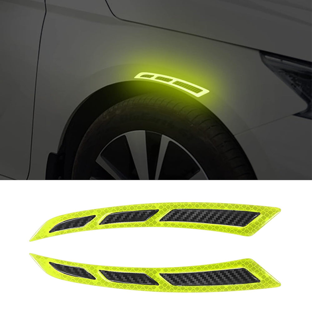 Blade Wheel Eyebrow Reflective Safety Stickers