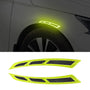 Blade Wheel Eyebrow Reflective Safety Stickers