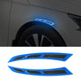Blade Wheel Eyebrow Reflective Safety Stickers