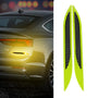 Carbon Fiber Reflective Bumper Strips - 2 Pcs