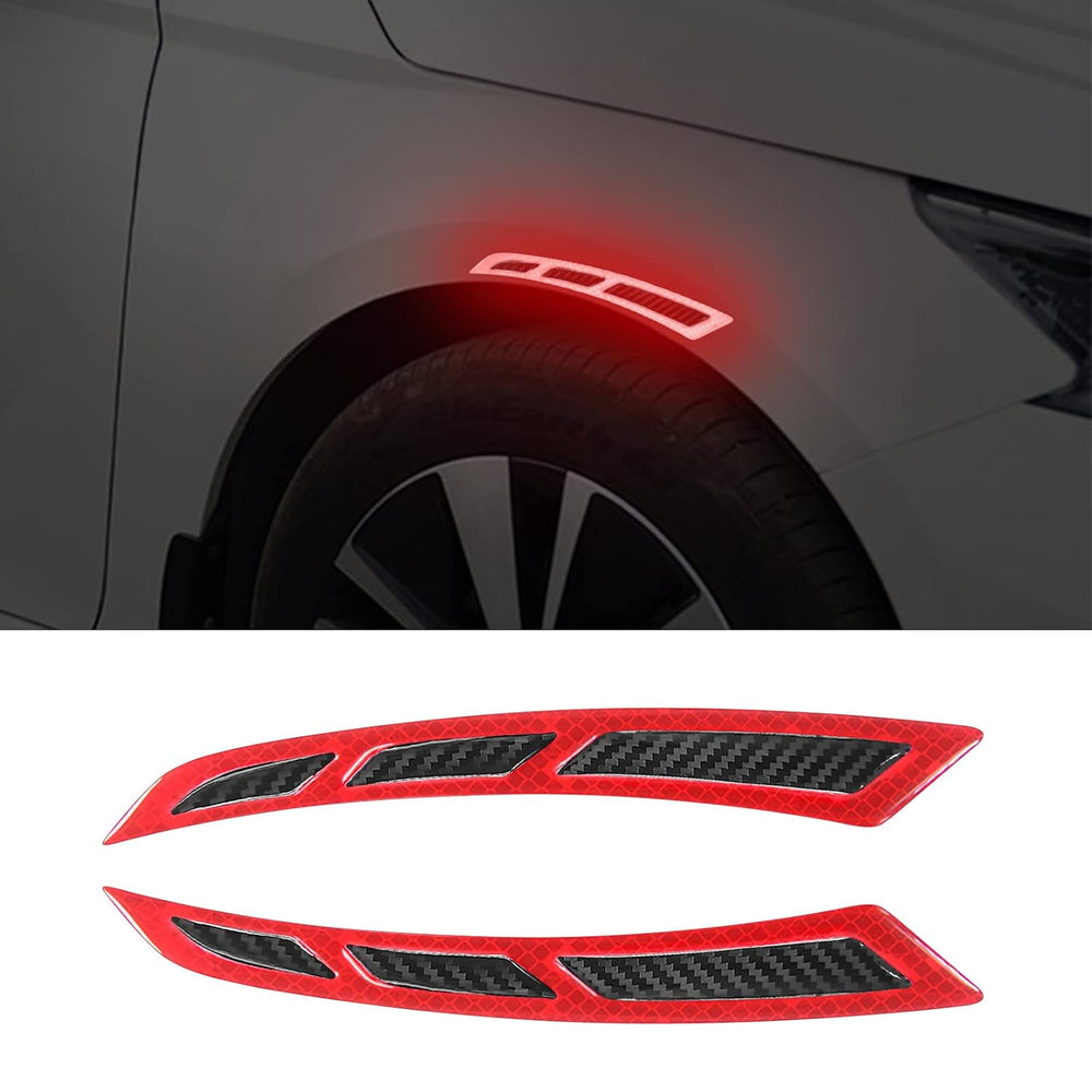 Blade Wheel Eyebrow Reflective Safety Stickers