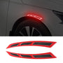 Blade Wheel Eyebrow Reflective Safety Stickers