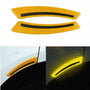 Car Fender Reflective Stripe Stickers - 2 Pcs