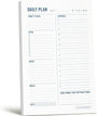 Daily Planner Notepad with Hourly Schedule - 5.75 x 9 in