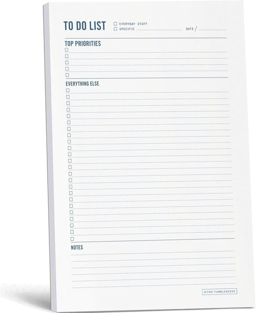 To-Do List Notepad & Daily Task Planner - 5.75 x 9 in
