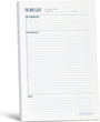 To-Do List Notepad & Daily Task Planner - 5.75 x 9 in