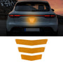 Reflective Bumper Protector Strips - 3 Pcs