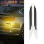 Carbon Fiber Reflective Bumper Strips - 2 Pcs