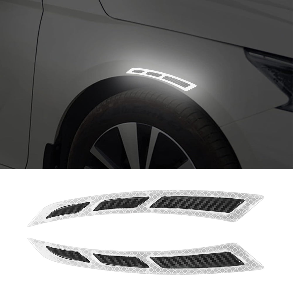 Blade Wheel Eyebrow Reflective Safety Stickers