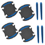 Reflective Car Door Handle Scratch Guards - 8 Pcs