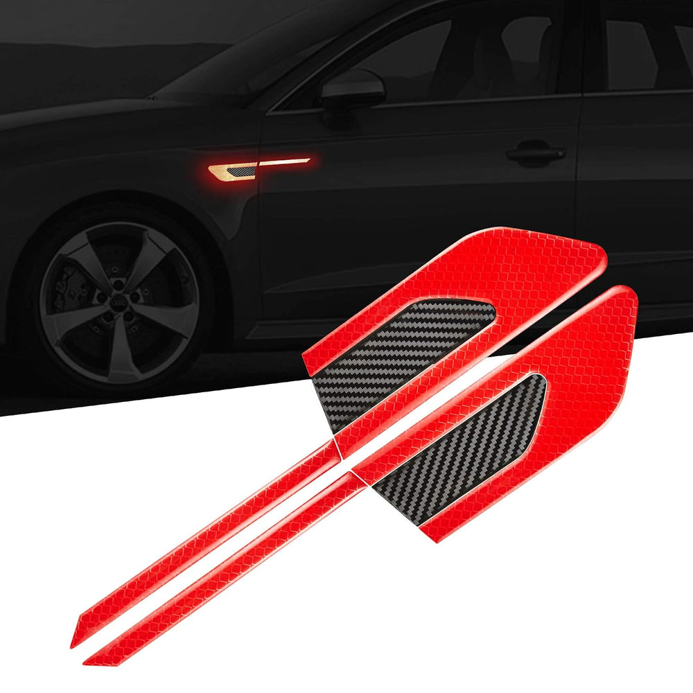 3D Reflective Fender & Bumper Stripe Stickers