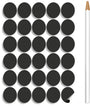Waterproof Chalkboard Jar Labels - 216 Pcs, Design C