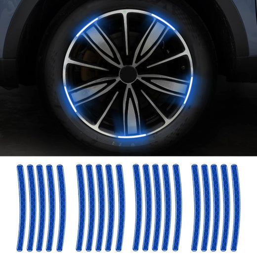Reflective Car & Bike Wheel Safety Stripe Stickers