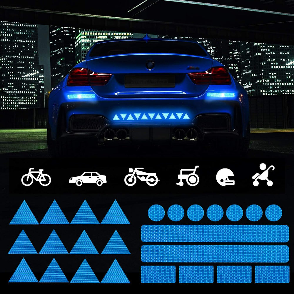 High-Intensity Reflective Warning Stickers