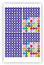 Number & Alphabet Stickers 1-100 - 280 Vinyl Labels
