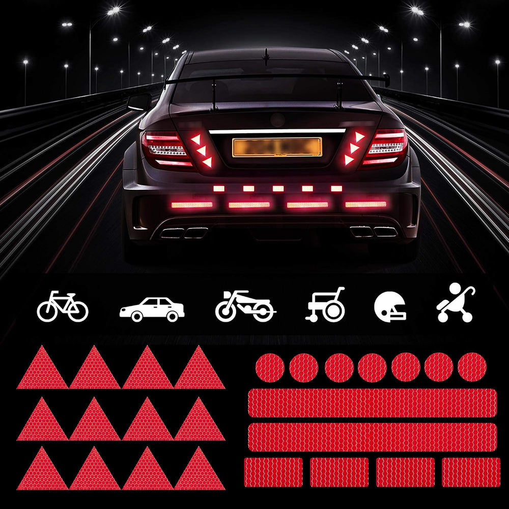 High-Intensity Reflective Warning Stickers