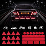 High-Intensity Reflective Warning Stickers