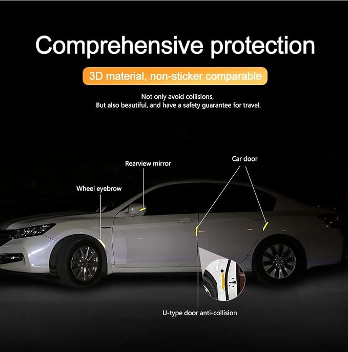 Car Door Guard Reflective Safety Strips