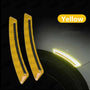 Car Fender Reflective Stripe Stickers - 2 Pcs
