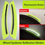 Car Fender Reflective Stripe Stickers - 2 Pcs