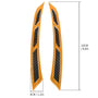 Blade Wheel Eyebrow Reflective Safety Stickers
