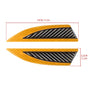 Carbon Fiber Car Fender Protection Stickers - 2 Pcs