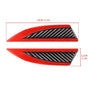 Carbon Fiber Car Fender Protection Stickers - 2 Pcs