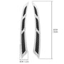 Blade Wheel Eyebrow Reflective Safety Stickers