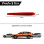 Reflective Car Door Handle Protector Stickers - 4 Pcs