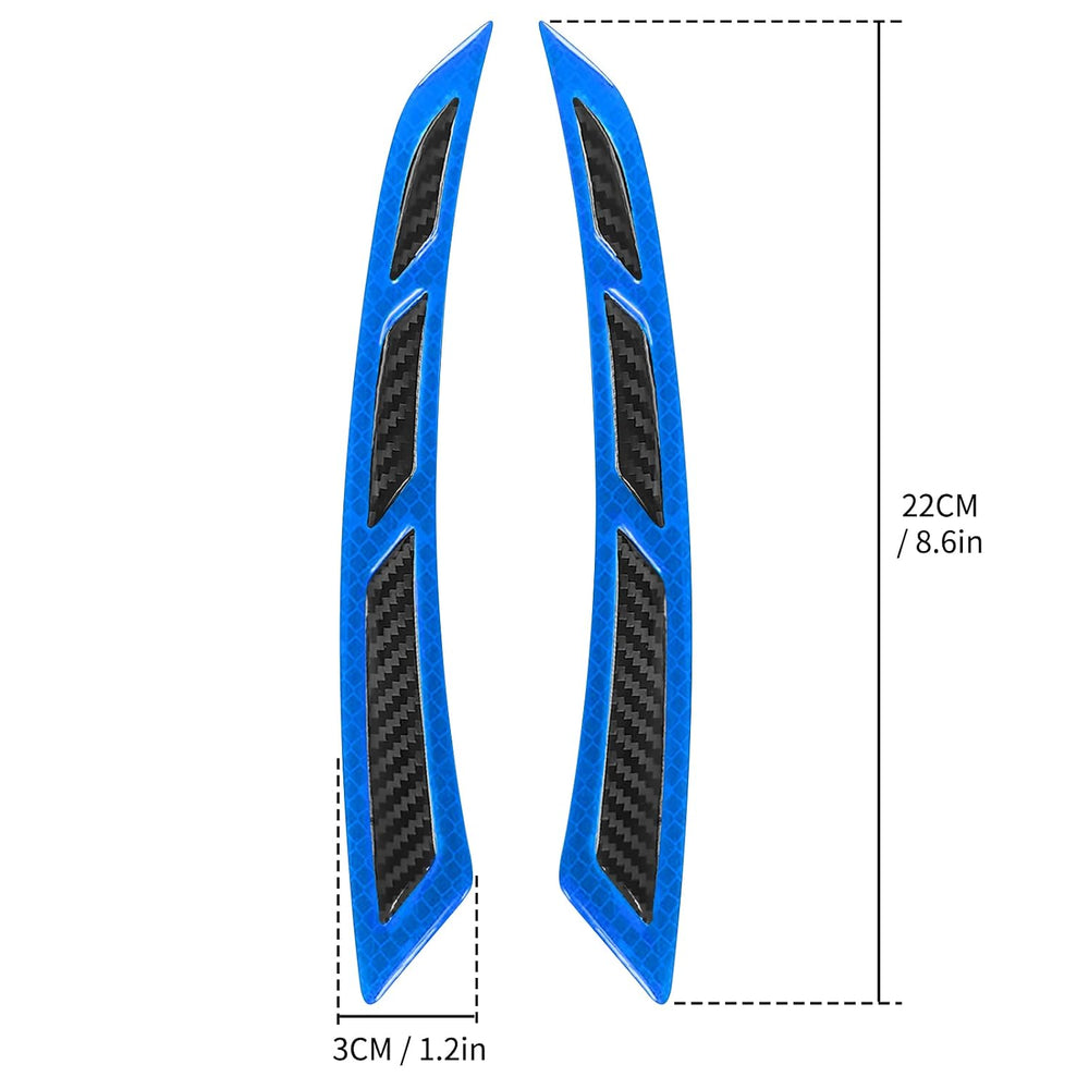 Blade Wheel Eyebrow Reflective Safety Stickers
