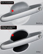 Carbon Fiber Car Door Handle Scratch Guards - 4 Pcs