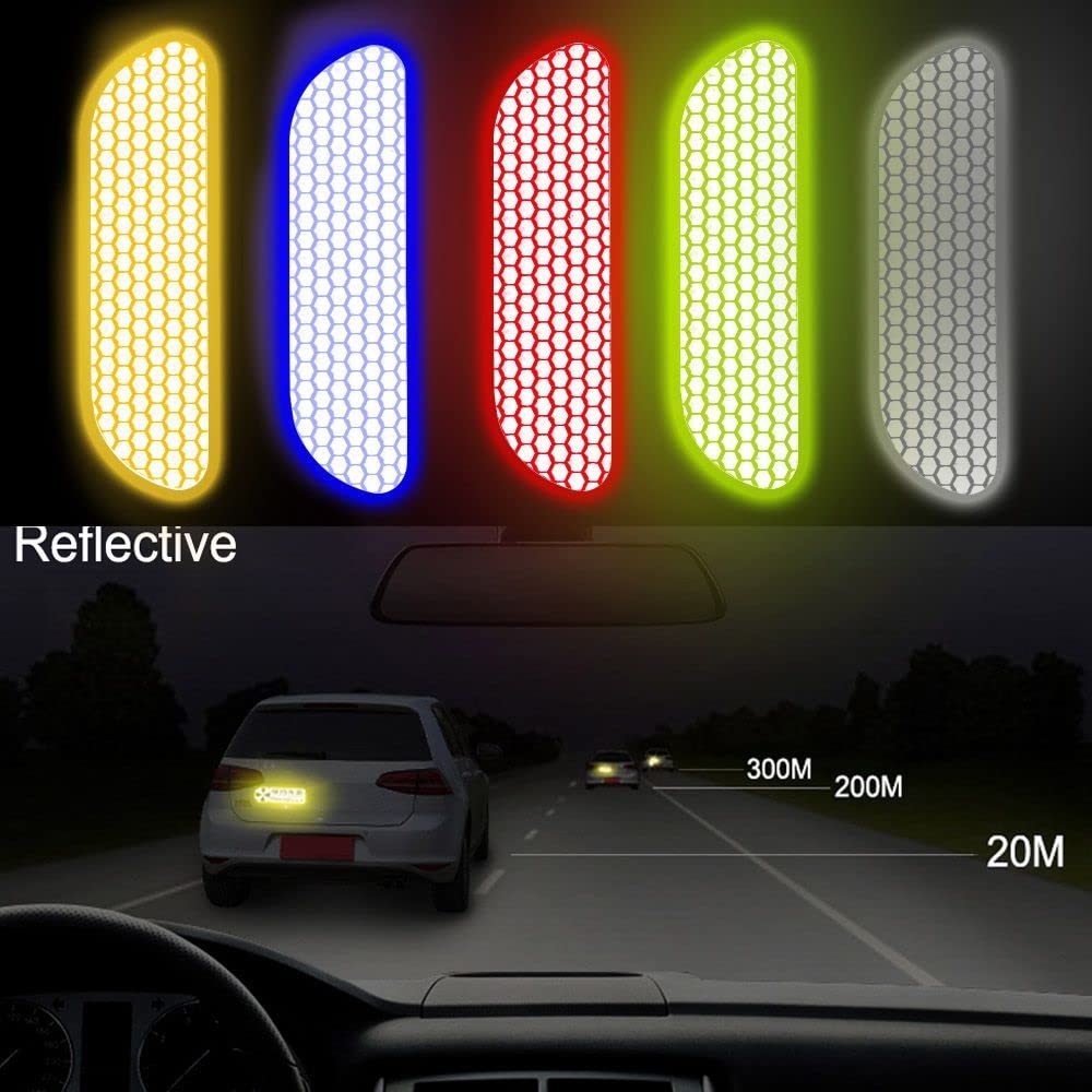 Car Door Open Reflective Warning Decals