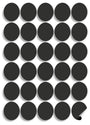 Waterproof Chalkboard Jar Labels - 216 Pcs, Design C