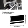 Reflective Wheel Rim Hash Stripe Decals - 6 Pcs, 18-21 in