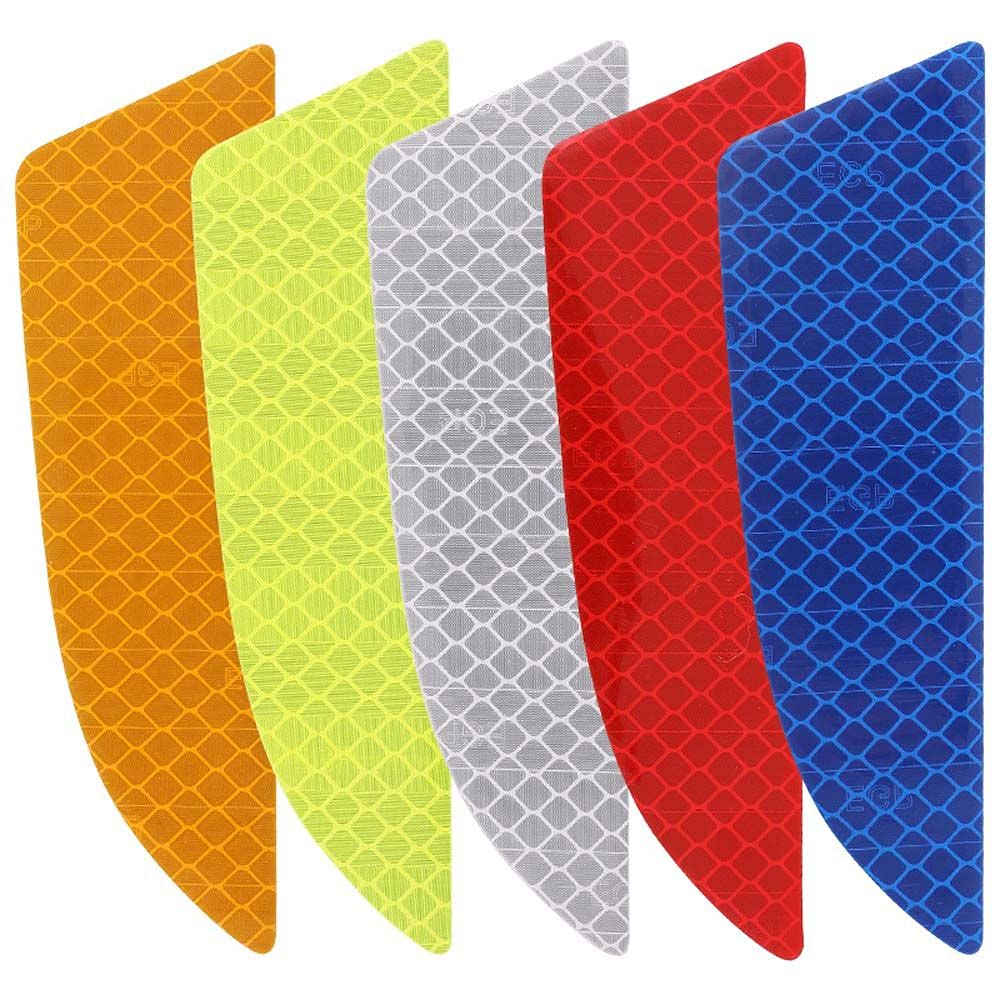 Car Bumper Reflector Warning Stickers - 4 Pcs