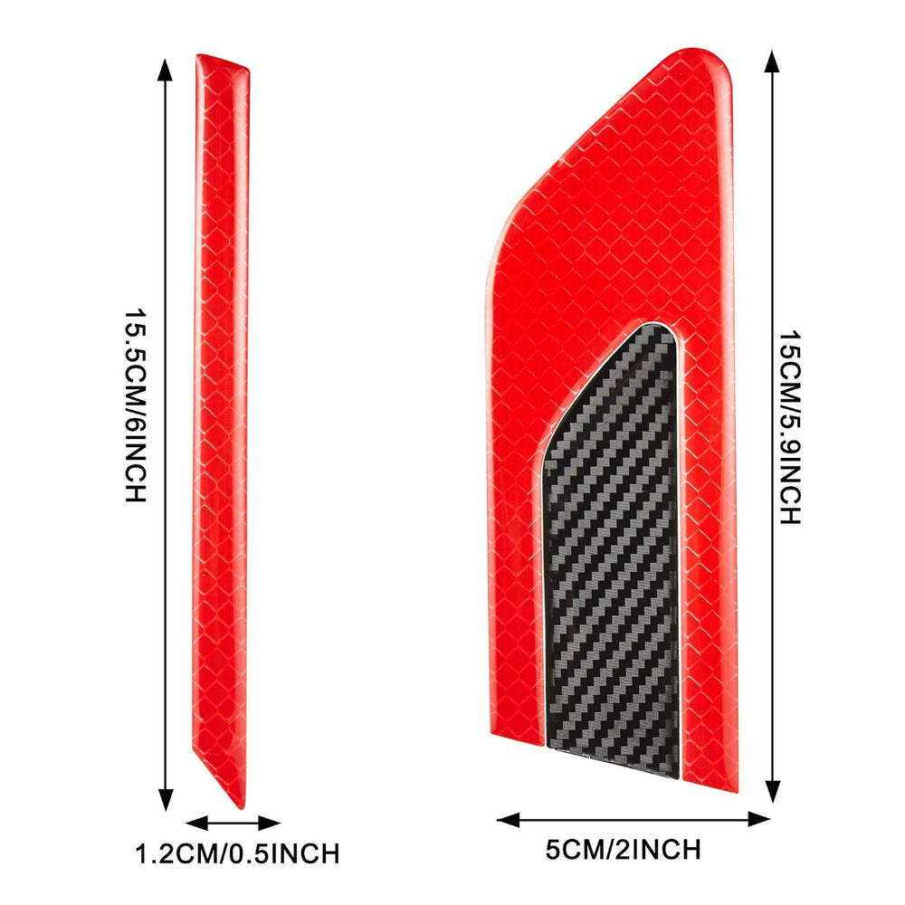 3D Reflective Fender & Bumper Stripe Stickers