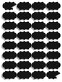 Waterproof Chalkboard Jar Labels - 176 Pcs, Design A
