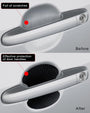 Carbon Fiber Car Door Handle Scratch Guards - 4 Pcs