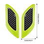 3D Reflective Fender & Bumper Stripe Stickers - 6 Pcs
