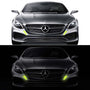 Car Bumper Reflector Warning Stickers - 4 Pcs