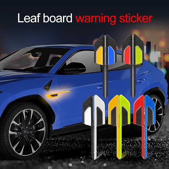 High-Intensity Reflective Fender Safety Stickers