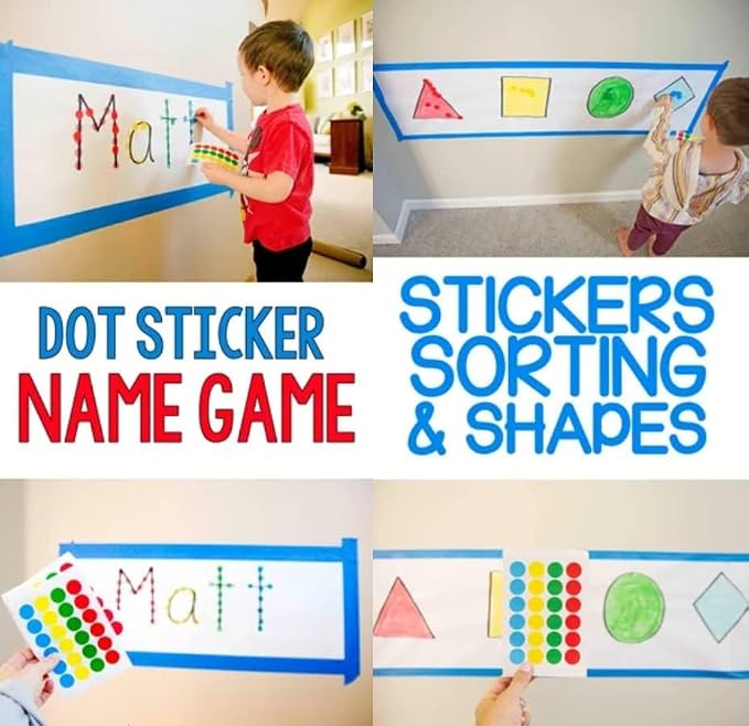 Red Round Dot Stickers - 2,000 Pcs, 12 mm
