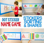 Red Round Dot Stickers - 2,000 Pcs, 12 mm