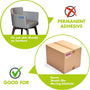 Removable Home Moving Labels - 288 Pcs, 16 Categories