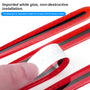 Reflective Car Door Handle Protector Stickers - 4 Pcs