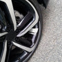Reflective Wheel Rim Hash Stripe Decals - 6 Pcs, 18-21 in
