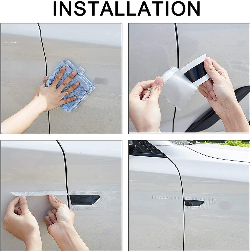 3D Reflective Fender & Bumper Stripe Stickers