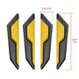 Carbon Fiber Car Door Protection Stickers - 4 Pcs
