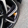 Reflective Wheel Rim Hash Stripe Decals - 6 Pcs, 18-21 in
