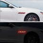 3D Reflective Fender & Bumper Stripe Stickers - 6 Pcs
